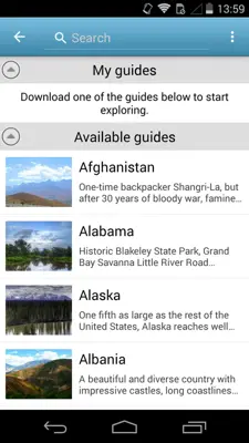 Triposo World Travel Guide android App screenshot 4